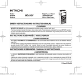 Hitachi UG50Y User manual