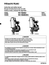 Hitachi Koki USA 45AB2 User manual