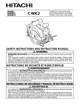 Hitachi C 6DC User manual