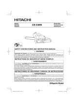 Hitachi CS 33EB User manual