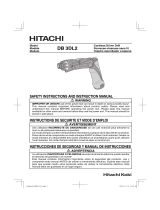 Hitachi DB 3DL2 User manual