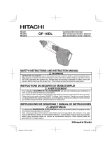 Hitachi 10DL User manual