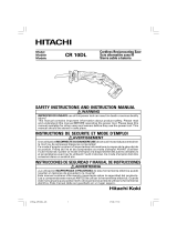Hitachi CR 10DL User manual