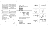 Hitachi DH 24PD3 User manual