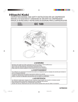 Hitachi EC 189 User manual