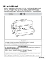 Hitachi EC119 User manual