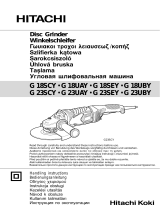 Hitachi G 18SCY User manual