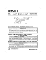 Hitachi G 13VA User manual