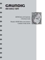 Grundig MINI WORLD 100PE User manual