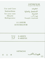 Hitachi R-480ET5 R-480ET5X User manual