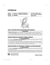 Hitachi 10FCH2 User manual