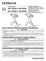 Hitachi WH 9DM2 User manual