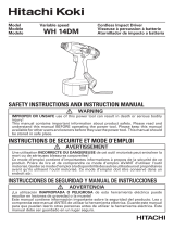Hitachi WH14DM OM User manual