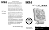 HoMedics NanoCoil Brethe Air Cleaner Owner's manual