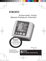 HoMedics BP-W04-00CA User manual