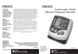 HoMedics IB-BPW060A User manual