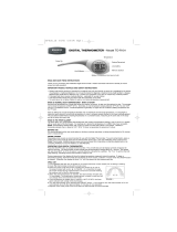 HoMedics Digital Thermometer User manual