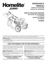 Homelite HL80923 User manual