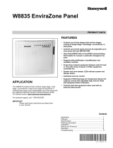 Honeywell W8835 User manual