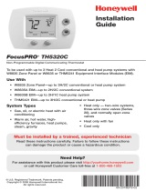 Honeywell FOCUSPRO TH5320C User manual