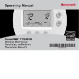 Honeywell FOCUSPRO TH5320R User manual
