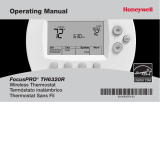 Honeywell FOCUSPRO TH6320R User manual
