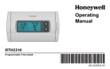 Honeywell Thermostat RTH2310 User manual