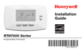 Honeywell Thermostat RTH7000 User manual