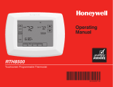 Honeywell Thermostat RTH8500 Owner's manual