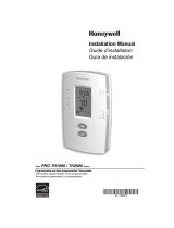 Honeywell Pro TH2210D User manual