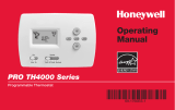 Honeywell PRO TH4000 series User manual