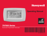 Honeywell Thermostat TH7000 User manual