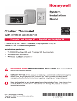 Honeywell Thermostat THX9000 User manual