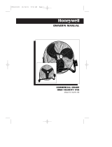 Honeywell HV180 User manual