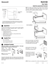 Honeywell RLV3100 User manual