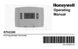 Honeywell RTH2300 User manual