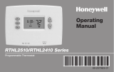 Honeywell RTHL2410 User manual