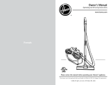 Hoover CH3000 - Commercial Portapower Vacuum Cleaner User manual
