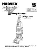 Hoover SteamVac Bagless Vacuum Cleaner User manual