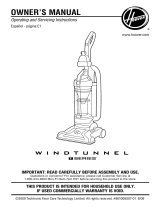 Hoover WindTunnel UH70105 User manual