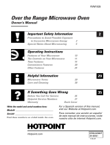Hotpoint RVM1535 User manual