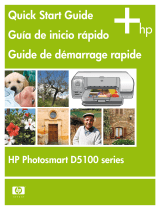 HP Photosmart D5100 Printer series User manual