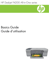 HP Deskjet F4200 All-in-One Printer series User guide