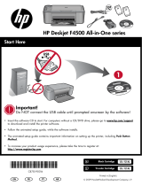 HP Deskjet F4500 All-in-One Printer series Owner's manual