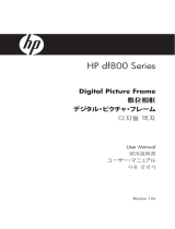 HP df800 Digital Picture Frame User manual