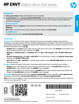 HP ENVY 4503 e-All-in-One Printer Reference guide