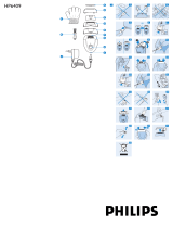 Philips hp6409 epilator User manual