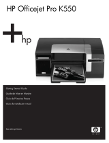 HP (Hewlett-Packard) K550 User manual