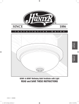 Hunter Fan 82001 User manual