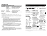 Husky HDT202 User manual